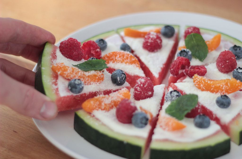 Sommerrezept: Wassermelonen-Pizza