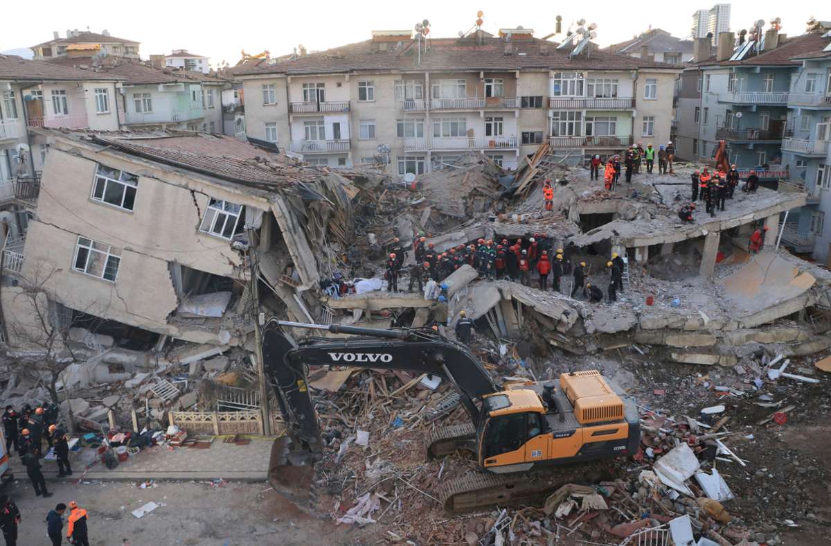 Naturkatastrophe: Schweres Erdbeben in der Türkei und Syrien